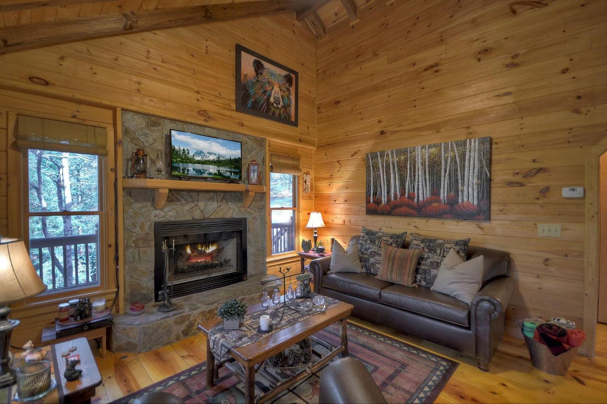 Knotty Pines Pet-Friendly Gas Fireplace Plus A Firepit Cherry Log エクステリア 写真